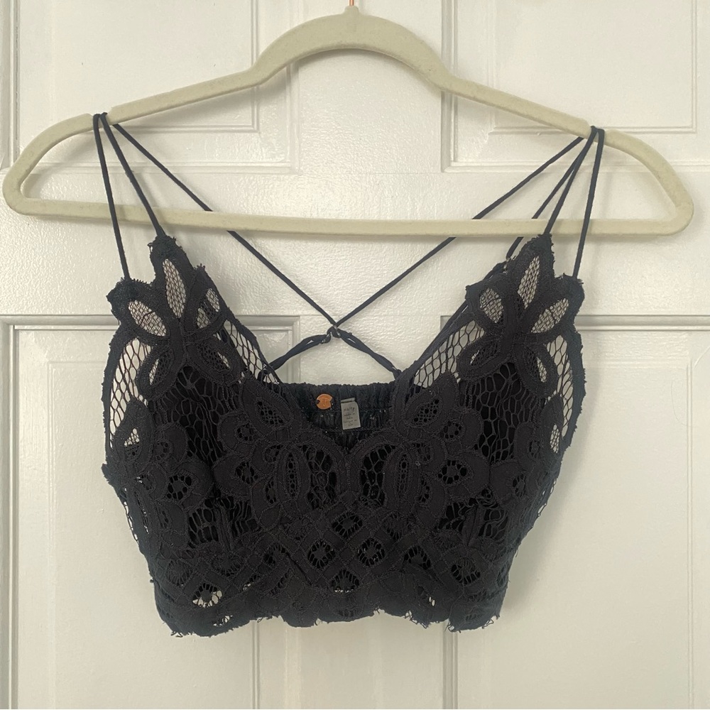 Free People Intimately FP Adella Longline Bralette